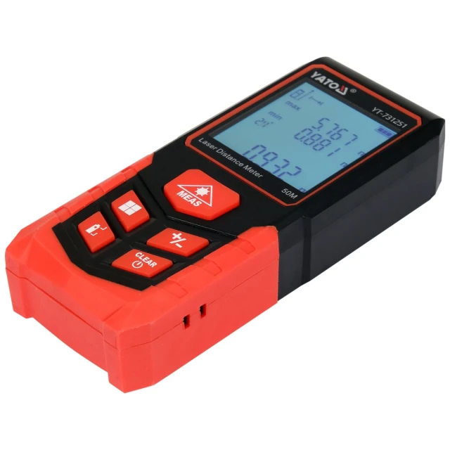 Далекомір лазерний Yato 50 м (5906083108006)