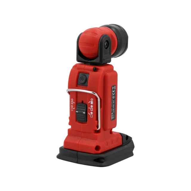 Ліхтарик Yato 2в1 18V 250 lm з рухомою головкою без акумулятора (5906083109218)