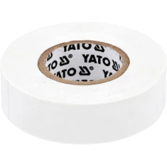 Стрічка ізоляційна Yato 19x20 мм 0,13 мм White (5906083109706)