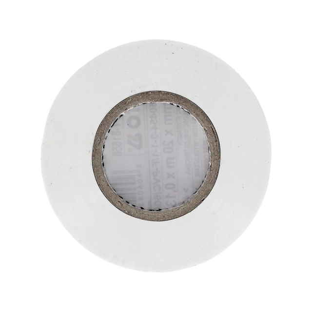 Лента изоляционная Yato 19x20 мм 0,13 мм White (5906083109706)