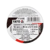 Лента изоляционная Yato 19x20 мм 0,13 мм White (5906083109706)