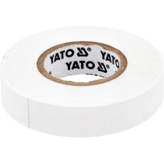 Стрічка ізоляційна Yato 15x20 мм 0,13 мм White (5906083109713)