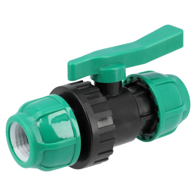 Кульовий кран FLO 32 мм x 32 мм PP (5906083110351)
