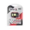Ліхтарик налобний Yato 1000 lm акумуляторний датчик руху (5906083112027)