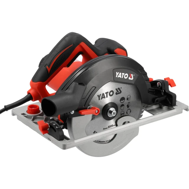 Пила циркулярна Yato 190 мм 1600 Вт (5906083112263)