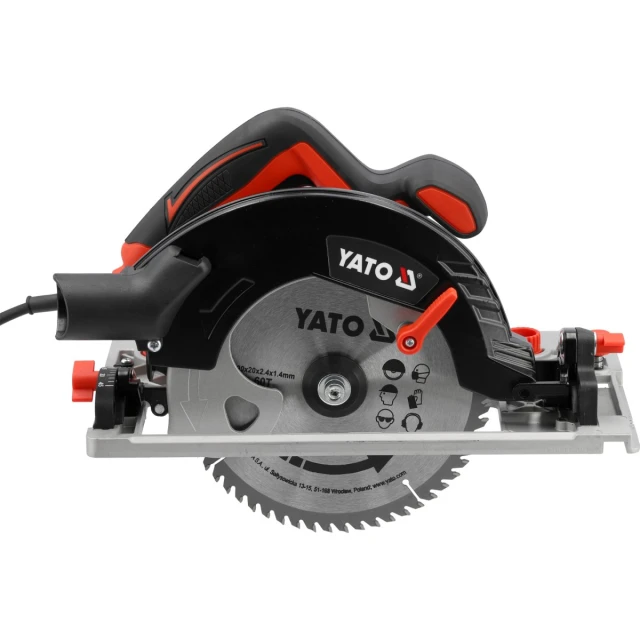 Пила циркулярна Yato 190 мм 1600 Вт (5906083112263)