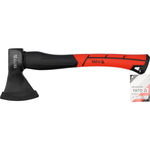 Сокира теслярська Yato 600 г рукоятка зі скловолокна (5906083112584)