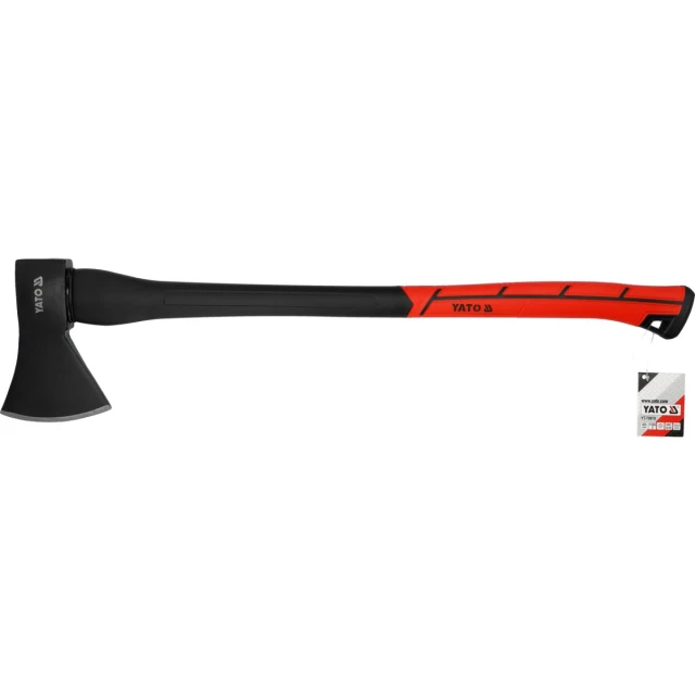 Сокира тесельська Yato 1500 г рукоятка зі скловолокна (5906083112621)