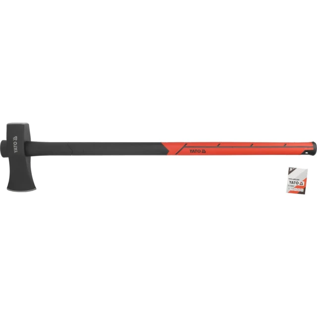 Сокира-молот колун Yato 2700 г з ручкою зі скловолокна (5906083112676)