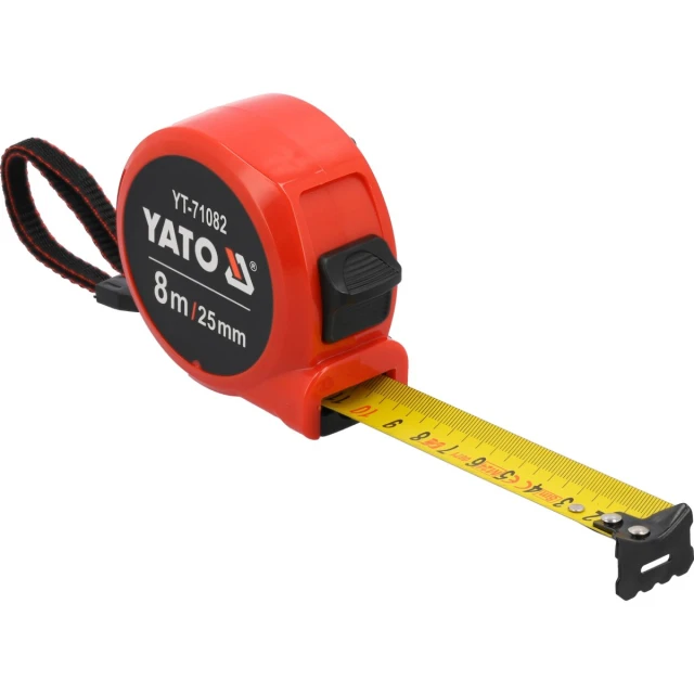 Рулетка Yato 8 м x 25 мм (5906083113291)
