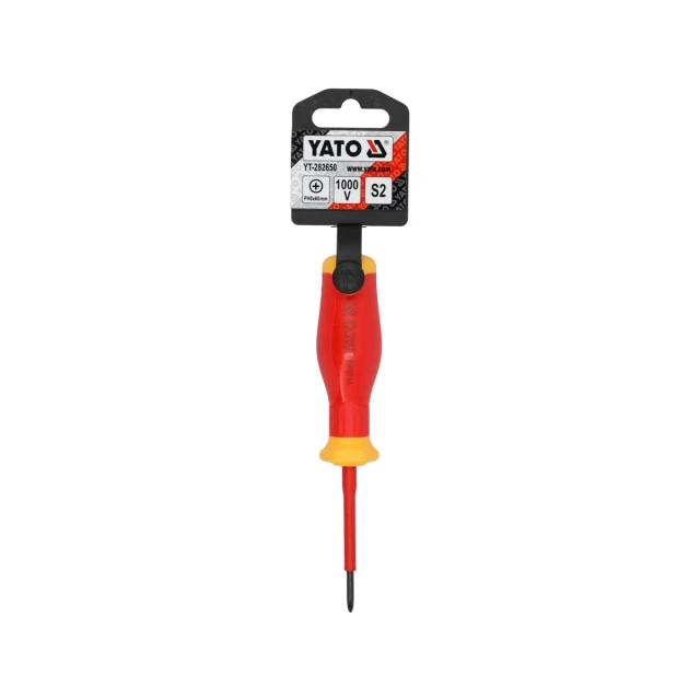 Викрутка ізольована Yato Extra Slim PH0x60 мм (5906083113857)