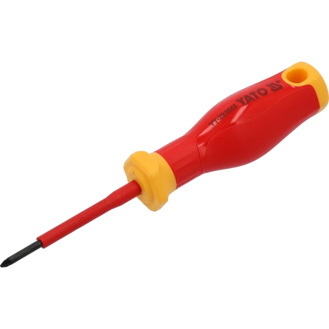 Отвертка изолированная Yato Extra Slim PZ0x60 мм (5906083113888)