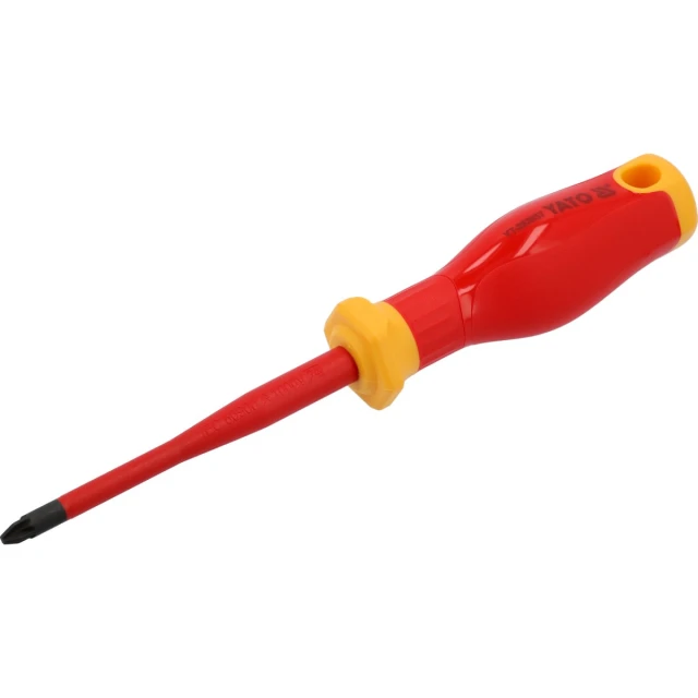 Викрутка ізольована Yato Extra Slim PZ2x100 мм (5906083113901)