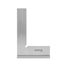 Кутник слюсарний з підставкою Yato 100x70 мм клас II (5906083114090)