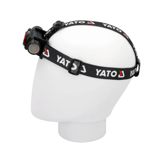 Ліхтарик налобний Yato 3000 lm акумуляторний (5906083114236)