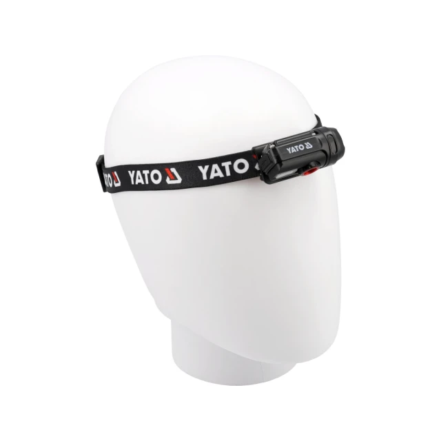 Ліхтарик налобний Yato 500 lm акумуляторний (5906083114250)