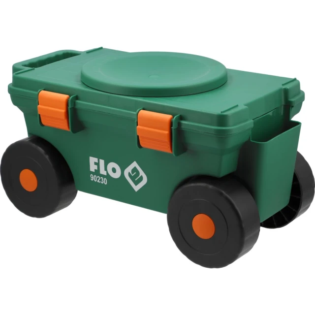 Сидіння садове FLO обертове з ящиком на колесах (5906083116629)