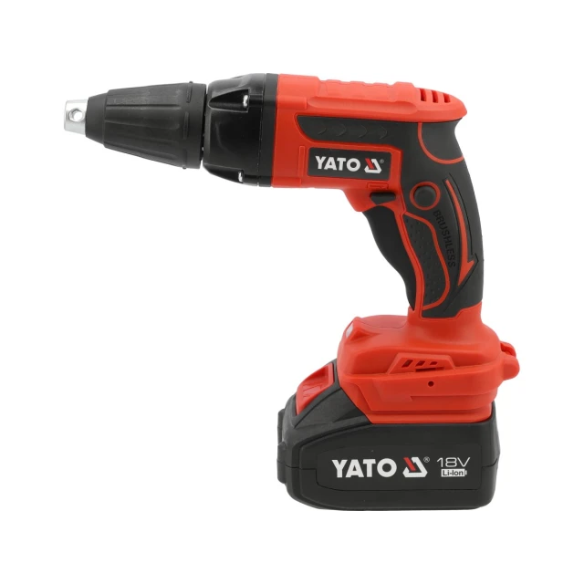 Шуруповерт стрічковий Yato 18 В акумулятор 4 Аг (5906083116933)