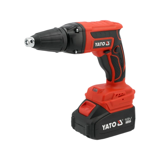 Шуруповерт стрічковий Yato 18 В акумулятор 4 Аг (5906083116933)
