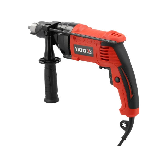 Дриль для металу Yato 650 Вт 0-1600 хв⁻¹ патрон 13 мм (5906083116957)