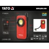 Ліхтар робочий Yato 600 лм 3 в 1 (5906083117138)
