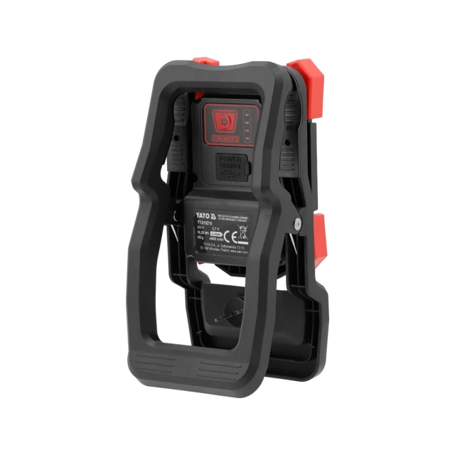 Прожектор Yato 20W LED 2000 lm портативний з затискачем (5906083117152)