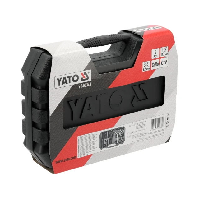 Набір для свічок розжарювання та форсунок Yato 9 елементів (5906083117381)