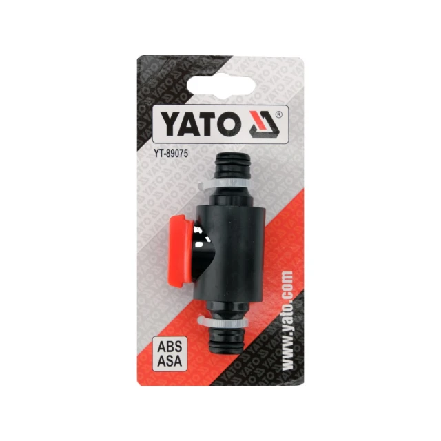 Клапан для з'єднання Yato 2 швидкоз'єднувачів з клапаном (5906083117725)