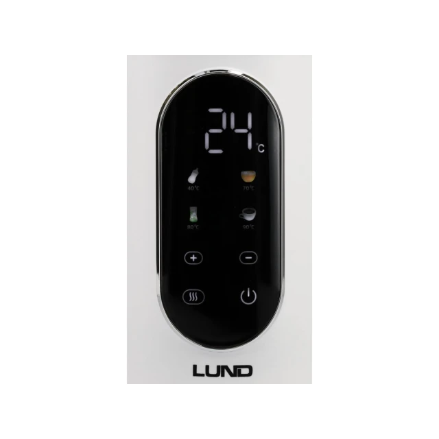 Электрочайник LUND 1,7 л с регулировкой температуры White (5906083117800)