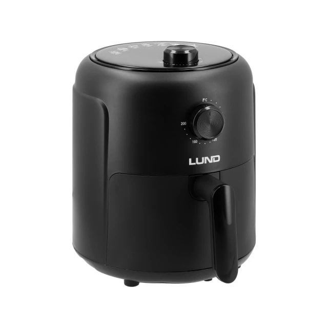 Аэрогриль LUND 1000 Вт 2,6 л Black (5906083117831)