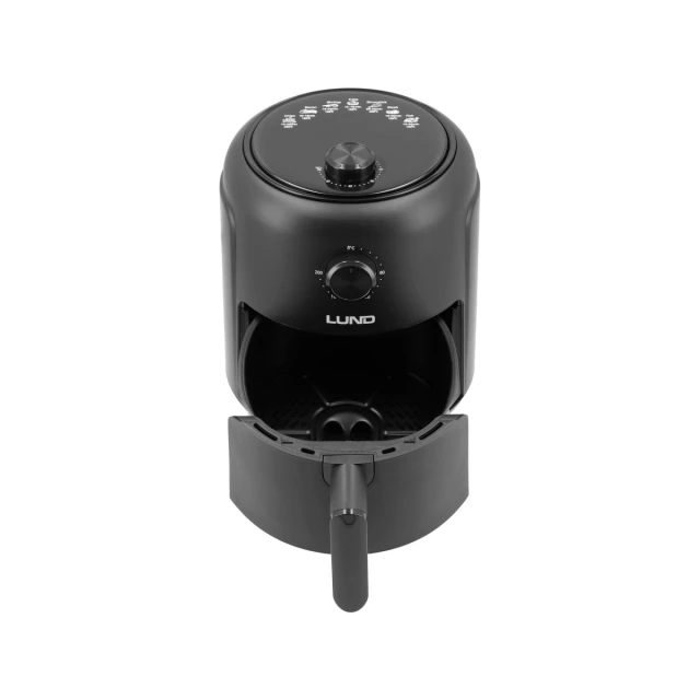 Аэрогриль LUND 1000 Вт 2,6 л Black (5906083117831)