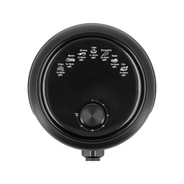 Аэрогриль LUND 1000 Вт 2,6 л Black (5906083117831)