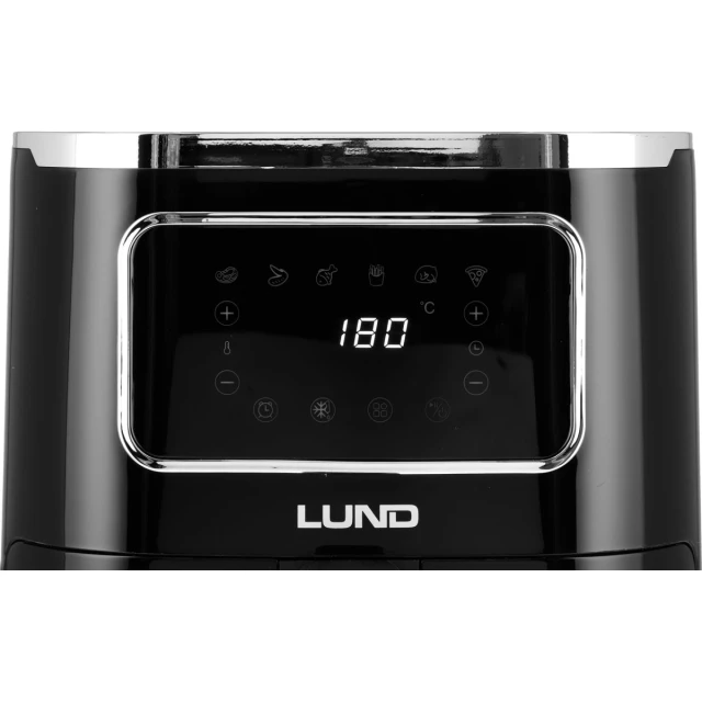 Аерогриль LUND 1450 Вт 5 л Black (5906083117848)