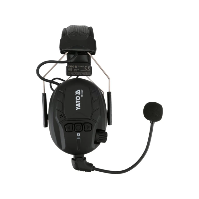 Навушники активні електронні Yato з Bluetooth 32 дБ (5906083118845)