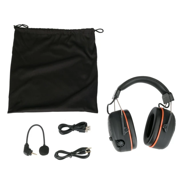 Навушники активні електронні Yato з Bluetooth 32 дБ (5906083118845)