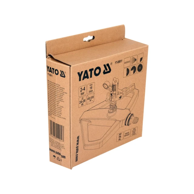 Розпилювач імпульсний Yato з металевою основою (5906083119057)