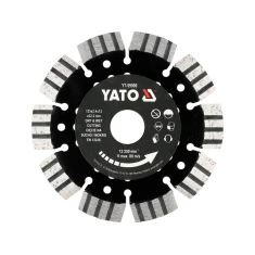 Диск для залізобетону Yato 125 мм сегменти лазерне зварювання (5906083119378)
