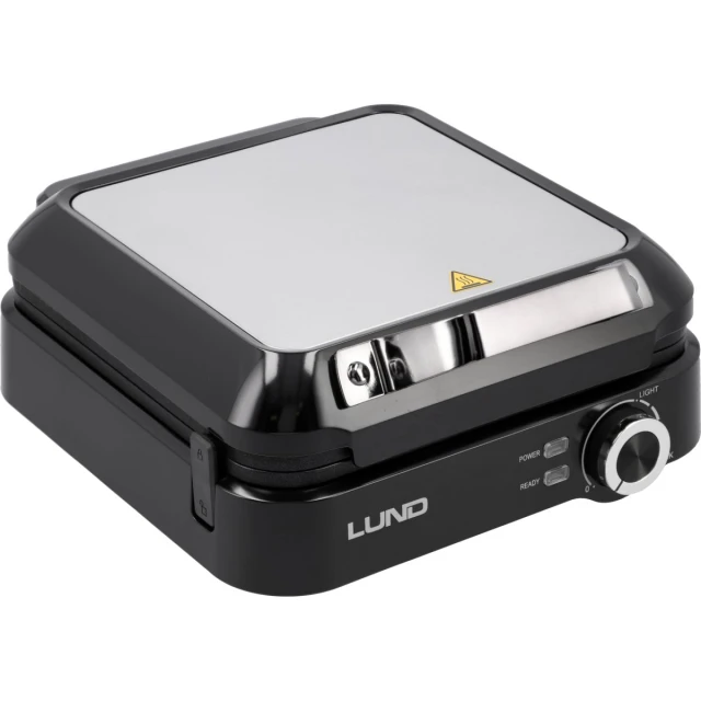 Вафельница LUND 1500 Вт на 4 вафли (5906083119804)