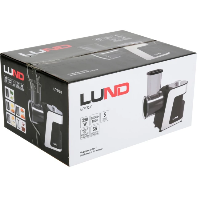 Подрібнювач LUND 250 Вт 5 ножів (5906083120596)