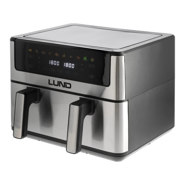 Аерогриль LUND 2600 Вт 10 л Black (5906083120718)