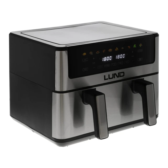 Аерогриль LUND 2600 Вт 10 л Black (5906083120718)