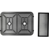 Аерогриль LUND 2600 Вт 10 л Black (5906083120718)