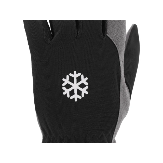 Рукавиці робочі утеплені зі штучної шкіри розмір Yato 11 (5906083121562)
