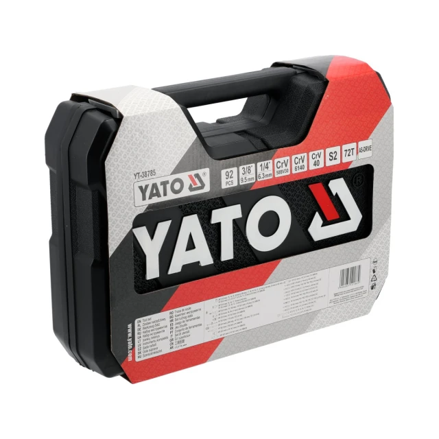 Набір інструментів Yato 1/4