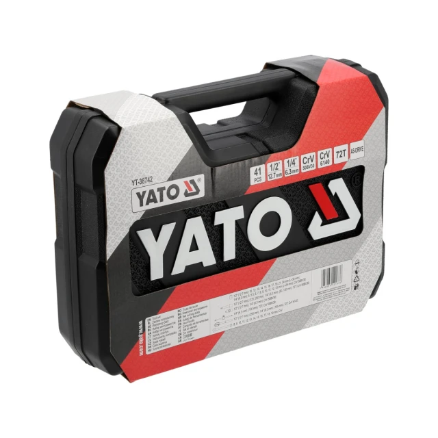 Набір інструментів Yato 1/4