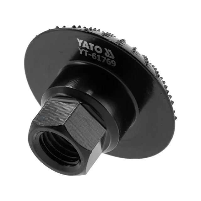 Рашпіль півкульовий для дерева Yato 50 мм M14 (5906083122569)