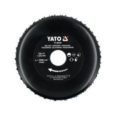 Диск тарілчастий для деревини Yato 125 мм (5906083122583)
