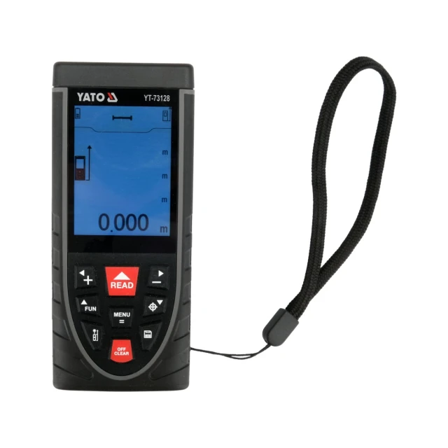 Далекомір лазерний з відеооглядом Yato 120 м (5906083122989)
