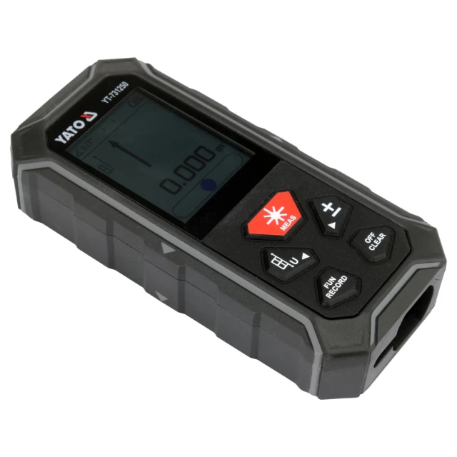 Далекомір лазерний двонаправлений Yato 2 x 100 м (5906083122996)