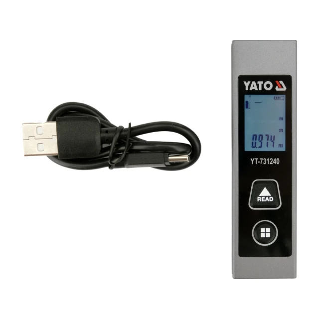 Далекомір лазерний кишеньковий Yato 30 м (5906083123016)